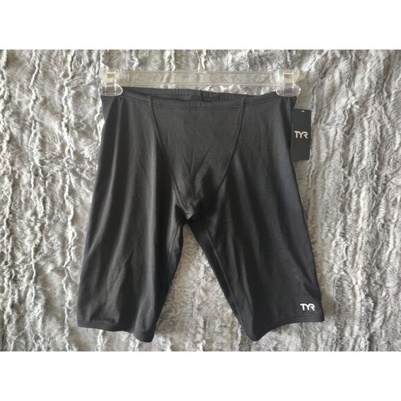 NWT TYR Men's Durafast One Jammer Swimsuit Size M 32 Waist UPF 50 Pool Workout - Picture 2 of 9